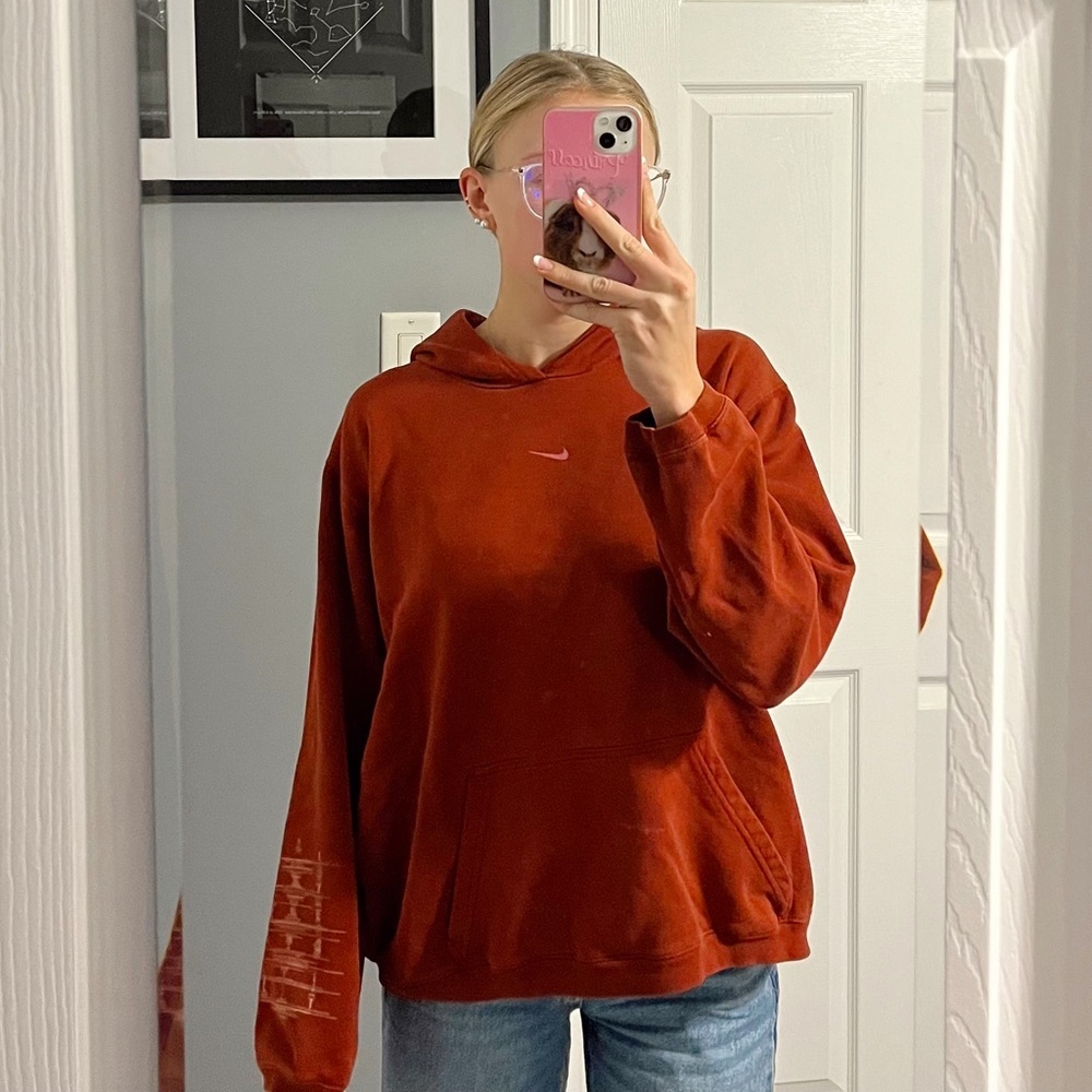 Vintage Nike Center Swoosh Sweatshirt - Picture 1 of 9